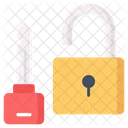Public Key Padlock Icon