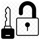 Public Key Padlock Icon