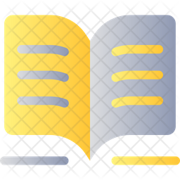 Public library Icon - Download in Gradient Style