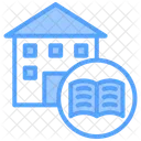 Public Library Education Library Icon