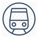 Metro Public Railway Icon
