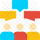 Public Opinion Popular Sentiment Mass Viewpoint Icon