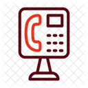 Public Phone Phone Booth Telephone Booth Icon