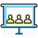 Public Presentation Business Plan Businessman Icon