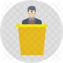 Speaker Speech Dialogue Icon