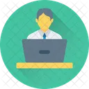 Public Speaker Male Icon
