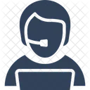 Public Speaker Communication Presentation Icon