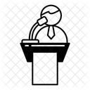 Public Speaker  Icon
