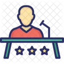Conference Public Speaker Rater Training Icon