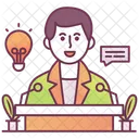 Public Speaker  Icon