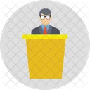 Speaker Speech Dialogue Icon