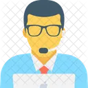 Public Speaker Communication Icon