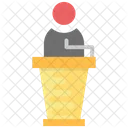 Speaker Orator Speechmaker Icon