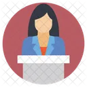 Speaker Orator Speechmaker Icon