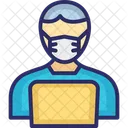 Public Speaker Communication Presentation Icon