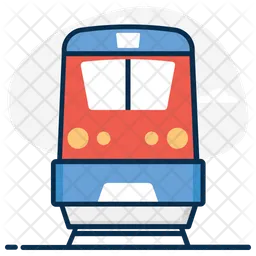 Public Train  Icon