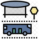 Public Transport Bus Bus Station Icon