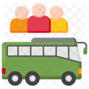 Public Transport Train Car Icon