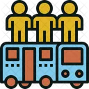 Public Transportation Passenger Icon
