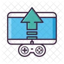 Publicacion De Juegos Desarrollo De Juegos Intercambio De Juegos Icono