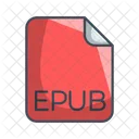 Epub Documento Archivo Icono