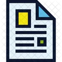 File Publication Magazine Icon