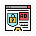 Bloqueado Proteccion Anuncio Icono
