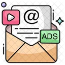 Correo publicitario  Icono