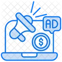 Publicidad digital  Icono