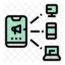 Medios Contenido Orador Icono