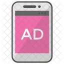 Movil Publicidad Marketing Icono