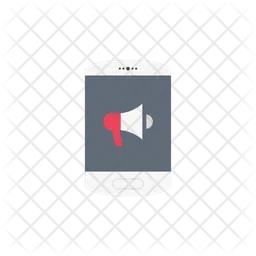 Publicidad móvil  Icono