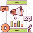 Publicidad móvil  Icono