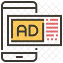 Movil Publicidad Anuncio Icono