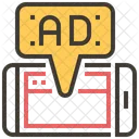 Movil Anuncio Publicidad Icono