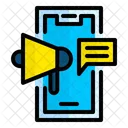 Publicidad Movil Promocion Movil Compartir Icono