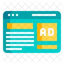 Publicidad online  Icono