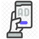 Marketing On Line Marketing Digital Publicidade Digital Ícone