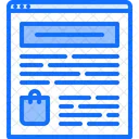 Contextuel Publicite Article Icon