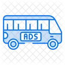 Publicités de bus  Icône