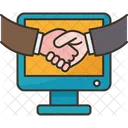 Relaciones Publicas Negocios Icono