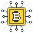 Puce Bitcoin  Icône