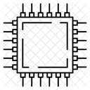Puce Composants Electroniques Circuit Integre Icône