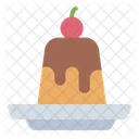 Pudding Dessert Custard Icon