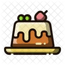 Pudding Custard Dessert Icon