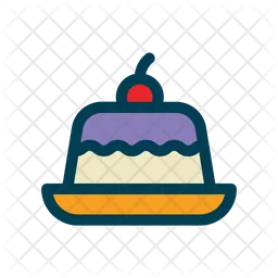 Pudding cake  Icon