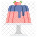 Pudding Cake Dessert Icon