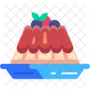 Pudding Cake Dessert Icon