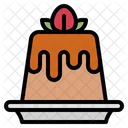 Pudding Food Custard Icon
