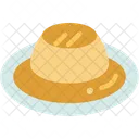 Pudding Caramel Custard Icon
